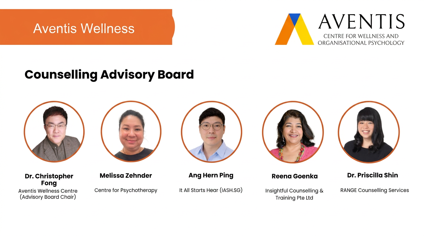 Aventis Wellness Counselling Advisory Board members