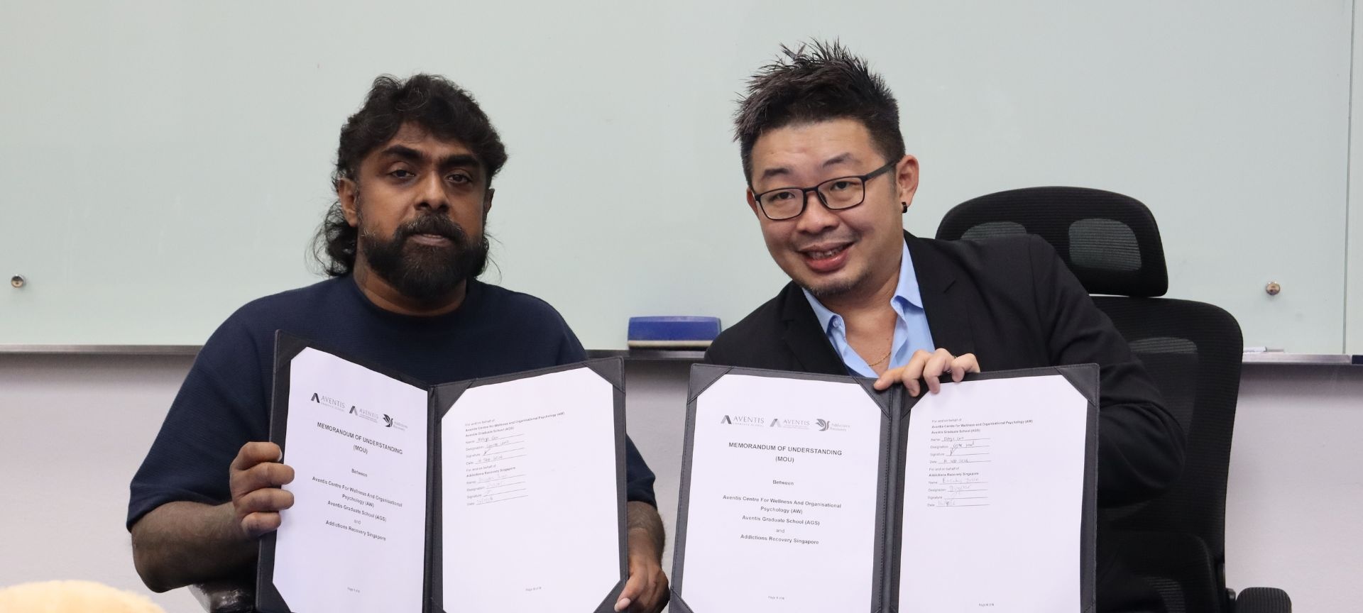 Aventis Wellness and Addictions Recovery MOU signing, September 2026